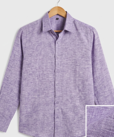 Purple Linen Shirt