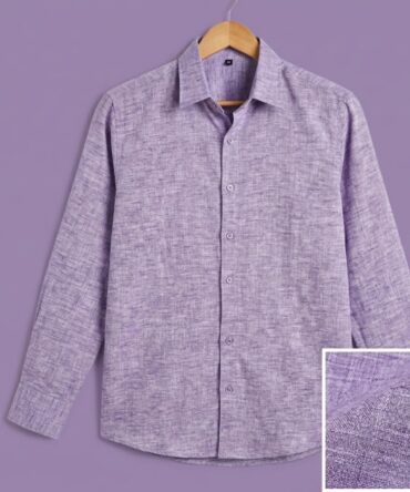 Purple Linen Shirt