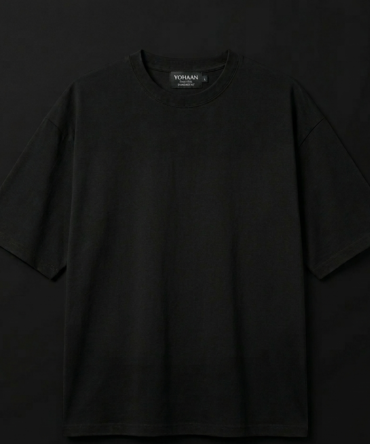 Black Oversized Tee