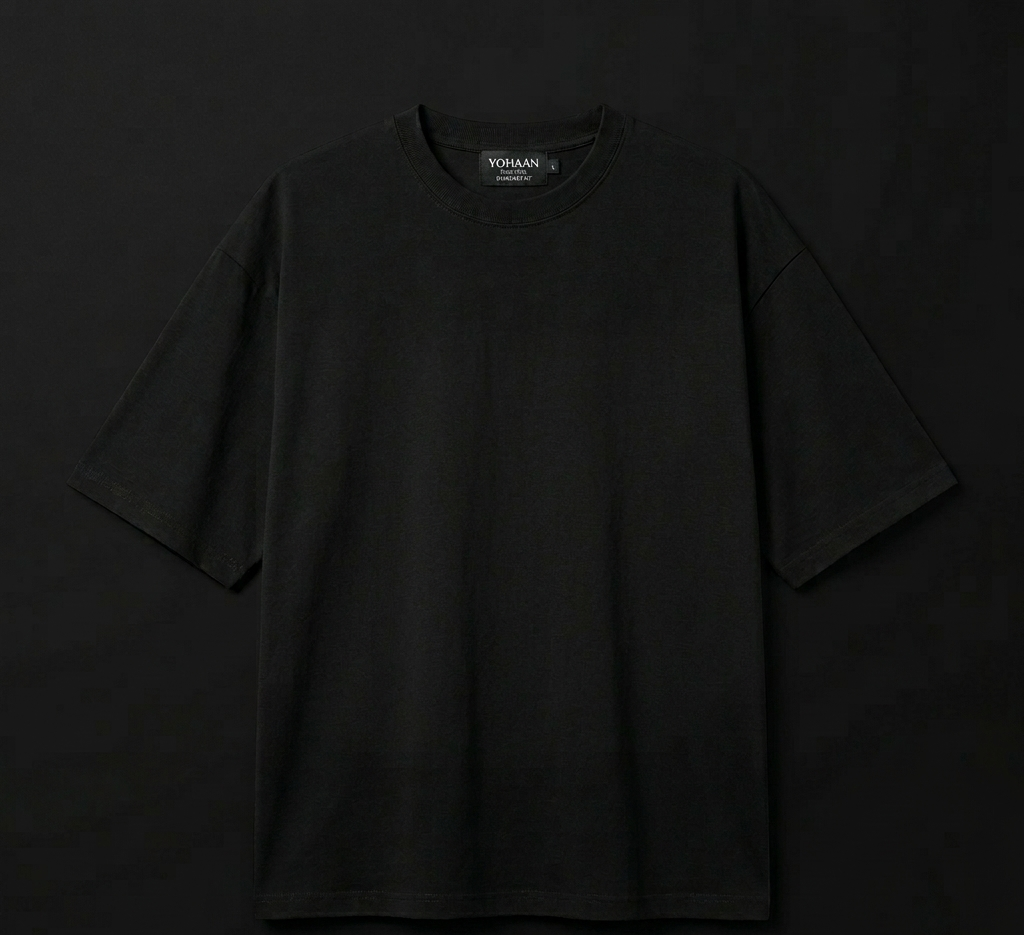 Black Oversized Tee