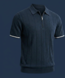 Signature Blue Polo - M