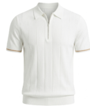 Signature White Polo - L